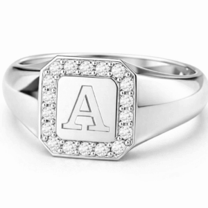 טבעת חותם אות A