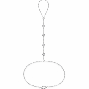 צמיד טבעת 4 יהלומים