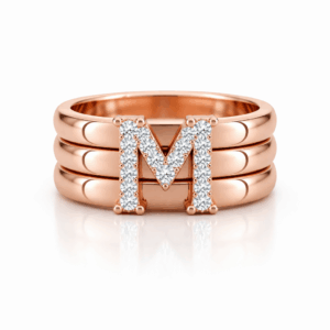 טבעת אות 3 חלקים